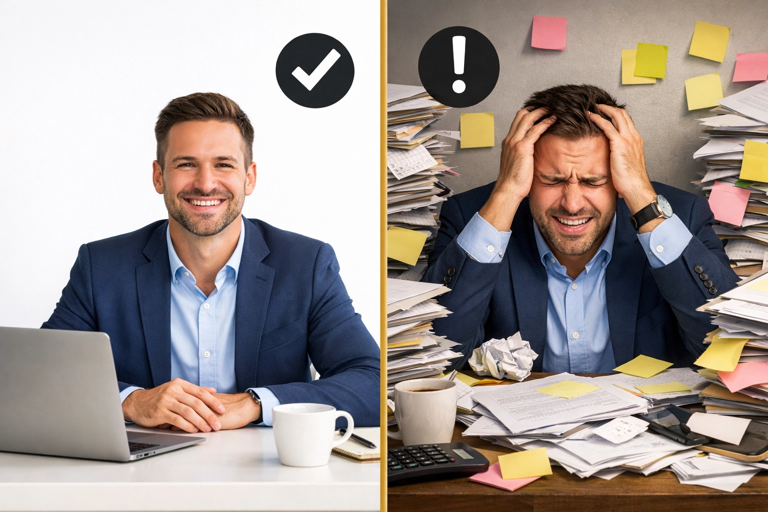 Comparison of organized proactive HR versus chaotic reactive HR workplace approaches