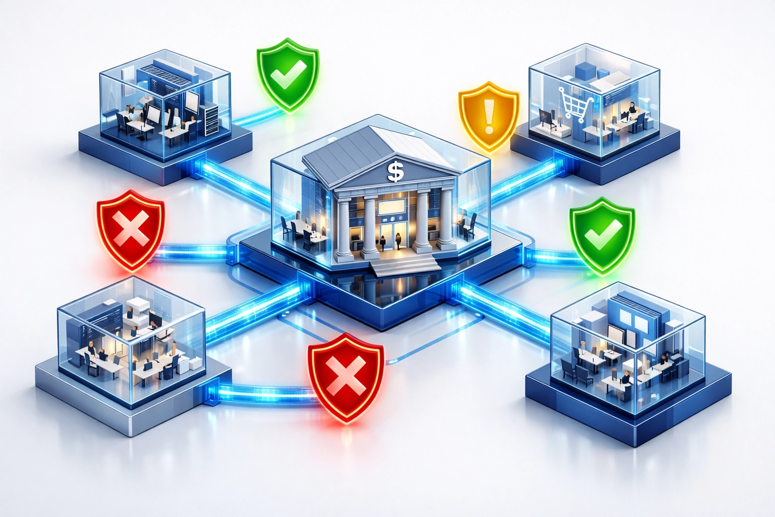 ServiceNow third-party risk management network connecting EU banks with ICT service providers for DORA