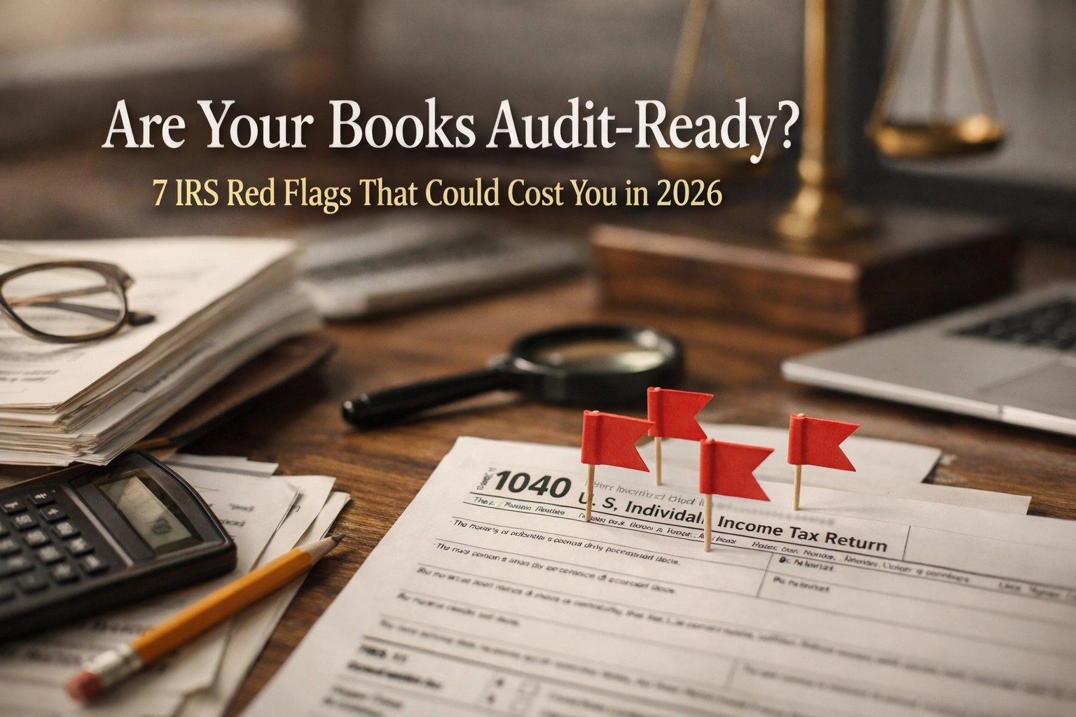 [HERO] Are Your Books Audit-Ready? 7 IRS Red Flags That Could Cost You in 2026