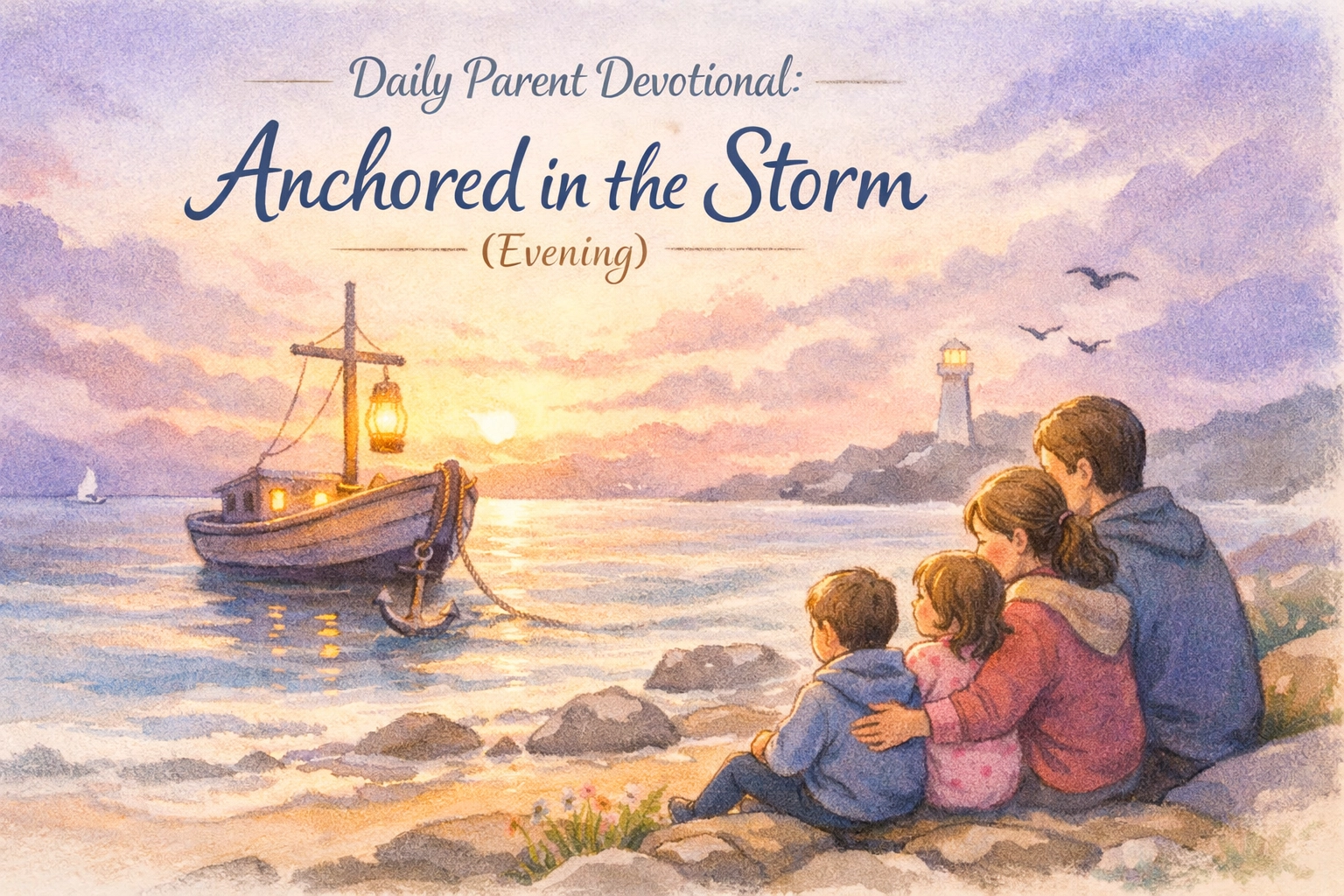 [HERO] Daily Parent Devotional: Anchored in the Storm (Evening)