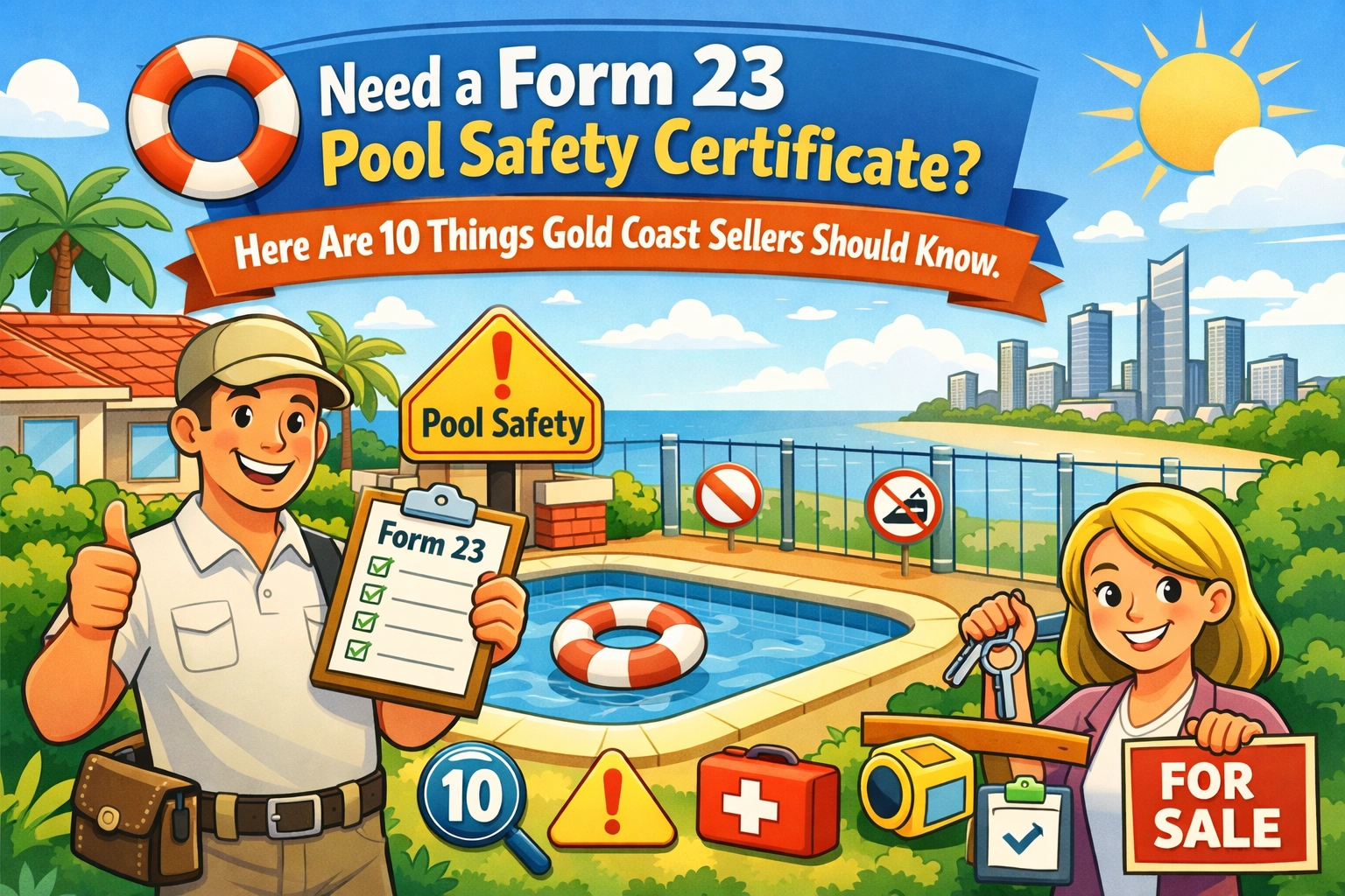 [HERO] Need a Form 23 Pool Safety Certificate? Here Are 10 Things Gold Coast Sellers Should Know