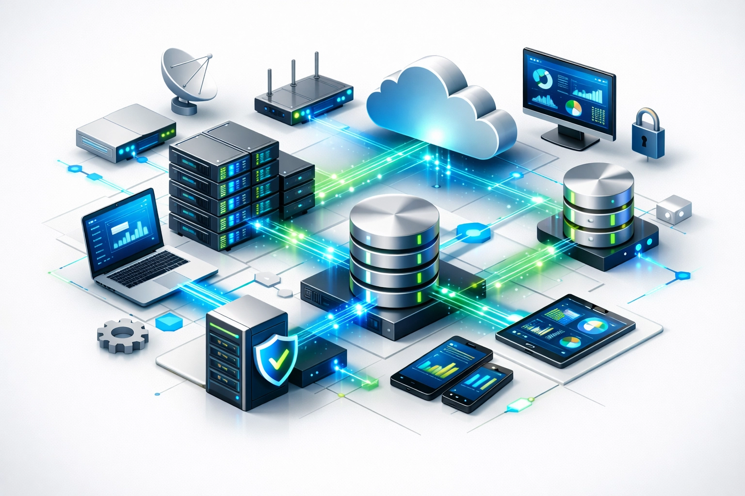 ServiceNow ITOM integration complexity showing connected infrastructure and systems architecture