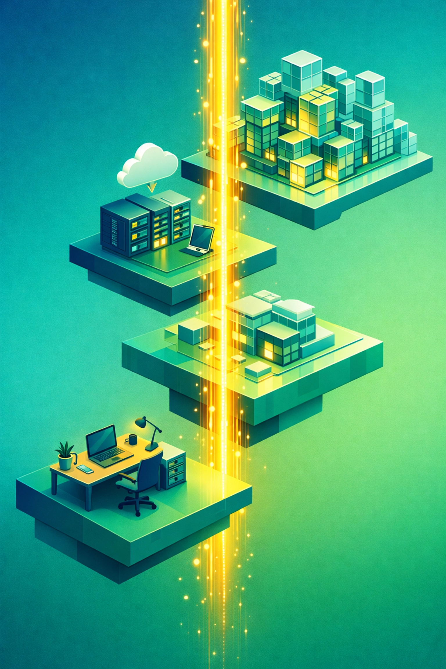 Visualizing scalable IT solutions and managed services for small and large businesses in Connecticut.