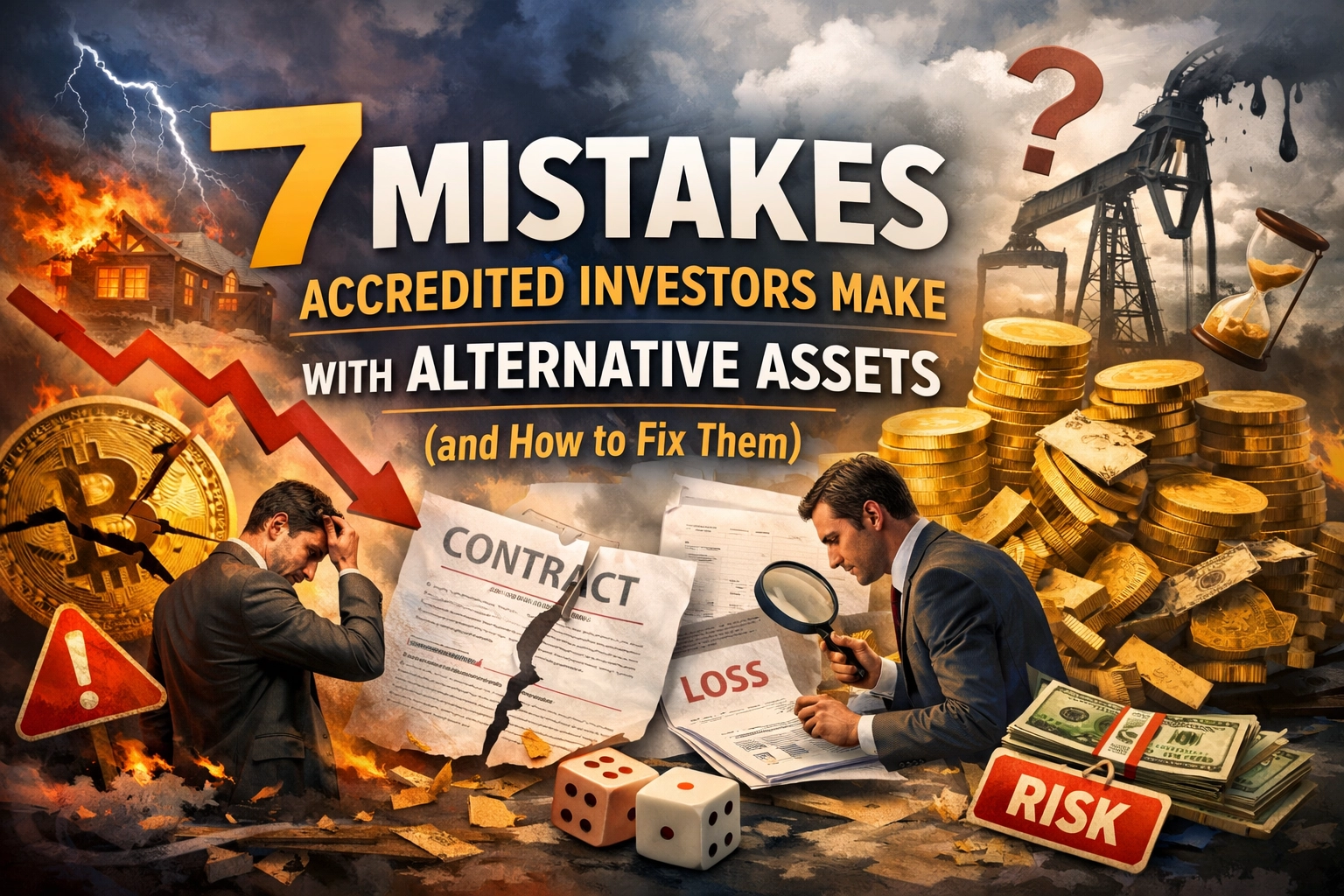 [HERO] 7 Mistakes Accredited Investors Make with Alternative Assets (and How to Fix Them)
