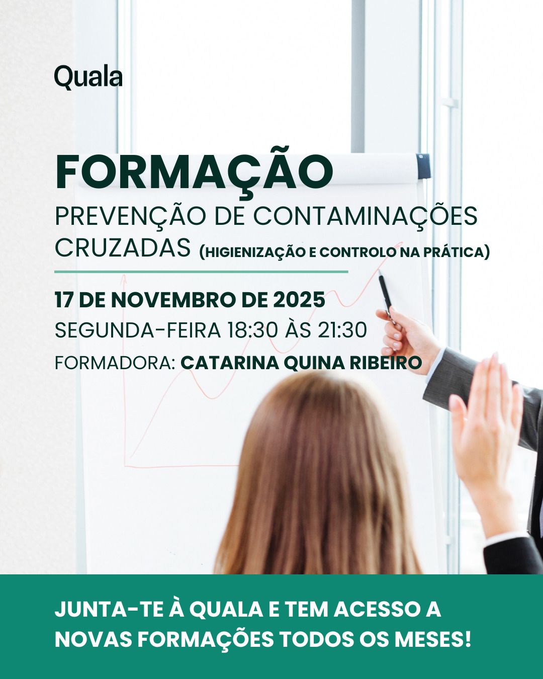 Formação sobre prevenção de contaminações cruzadas