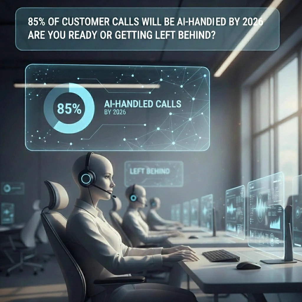 85% of Customer Calls Will Be AI-Handled by 2026: Are You Ready or Getting Left Behind?