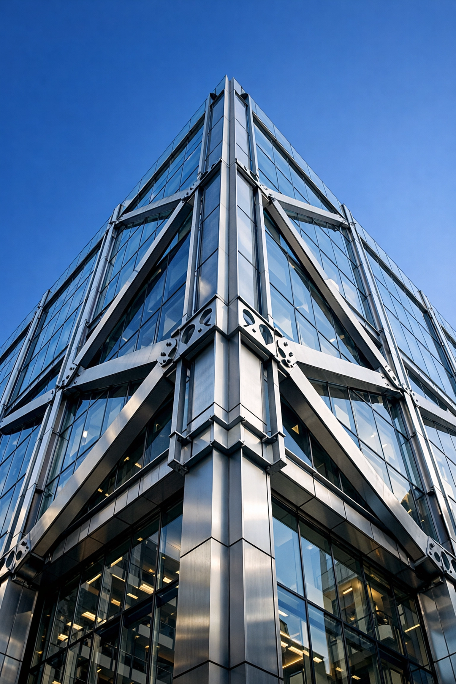 Modern UK office architecture illustrating the strong foundation of professional HR frameworks.