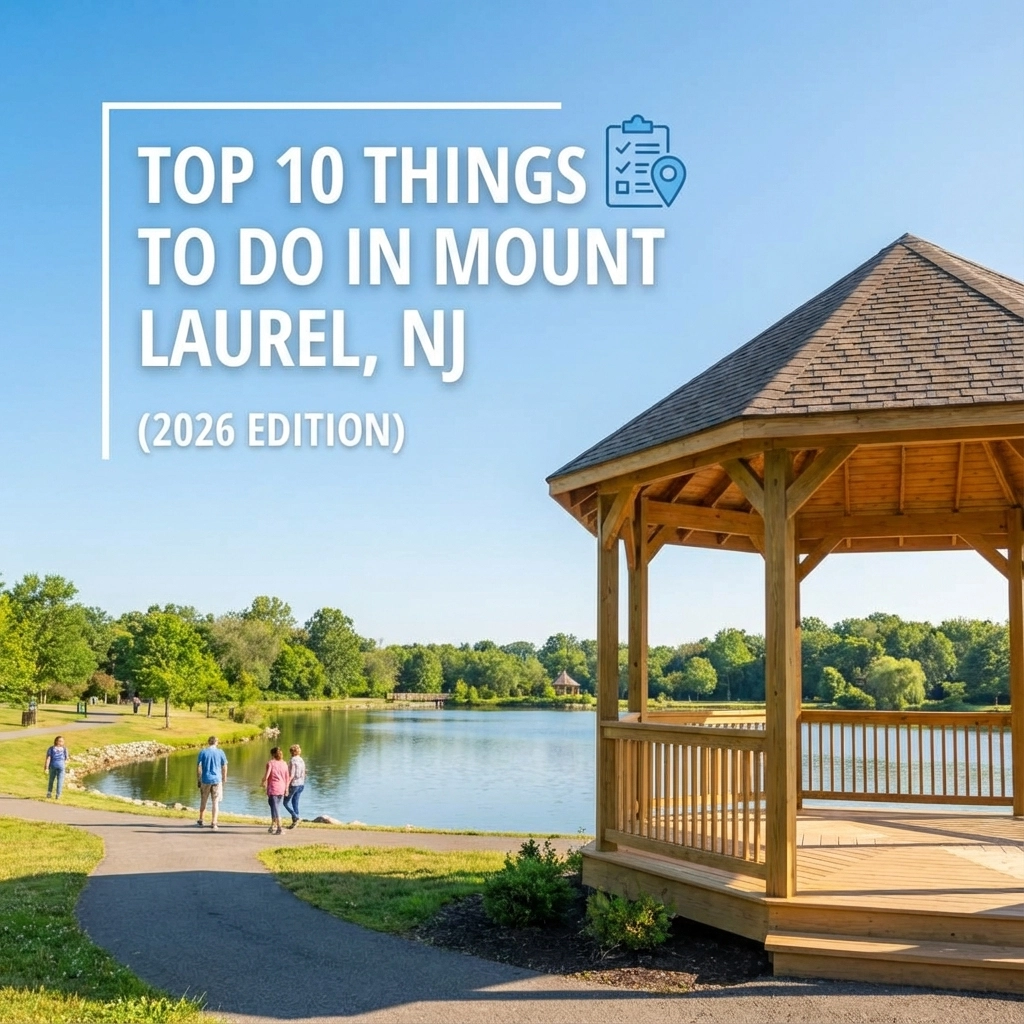Scenic view of Mount Laurel, New Jersey, showcasing its welcoming community