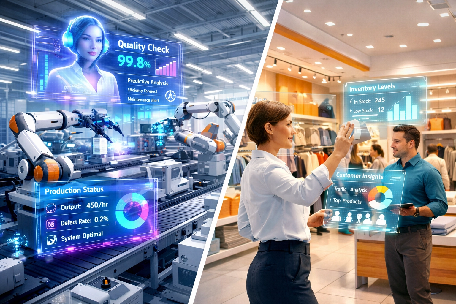 Now Assist AI-powered interface for manufacturing and retail ServiceNow custom applications
