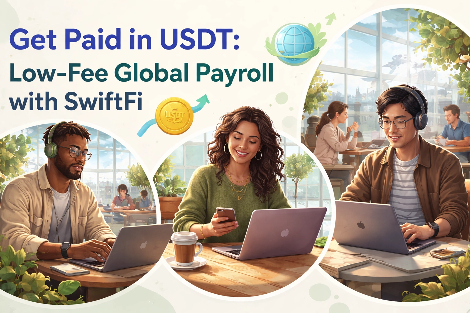 Get Paid in USDT: Low-Fee Global Payroll with SwiftFi