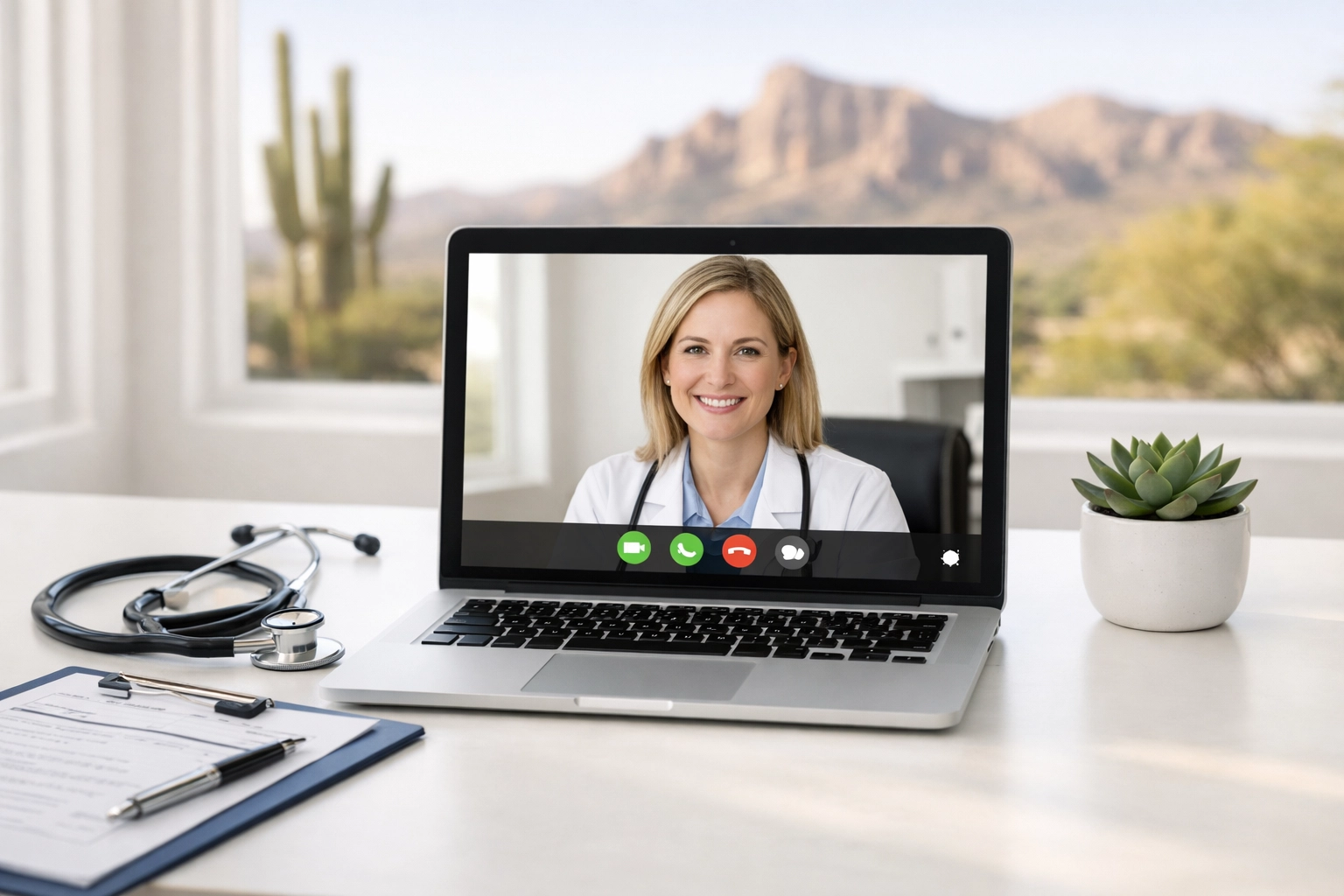Telemedicine consultation setup for tirzepatide weight loss appointments in Arizona