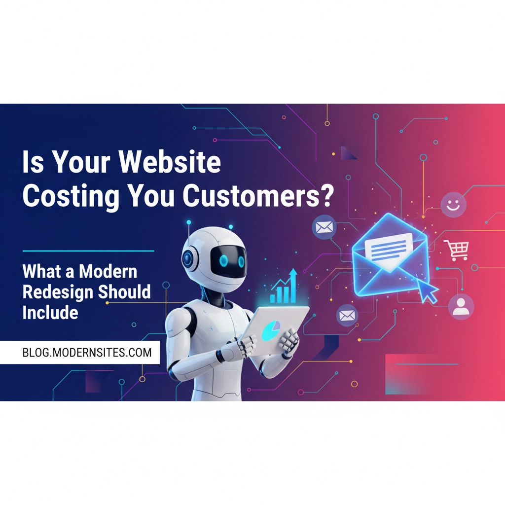 Is Your Website Costing You Customers? What a Modern Redesign Should Include