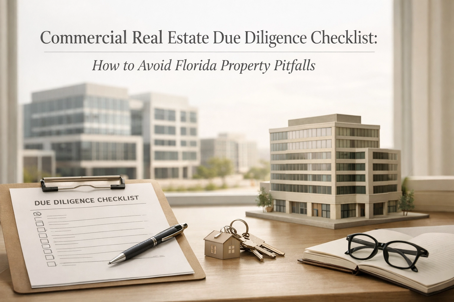 [HERO] Commercial Real Estate Due Diligence Checklist: How to Avoid Florida Property Pitfalls