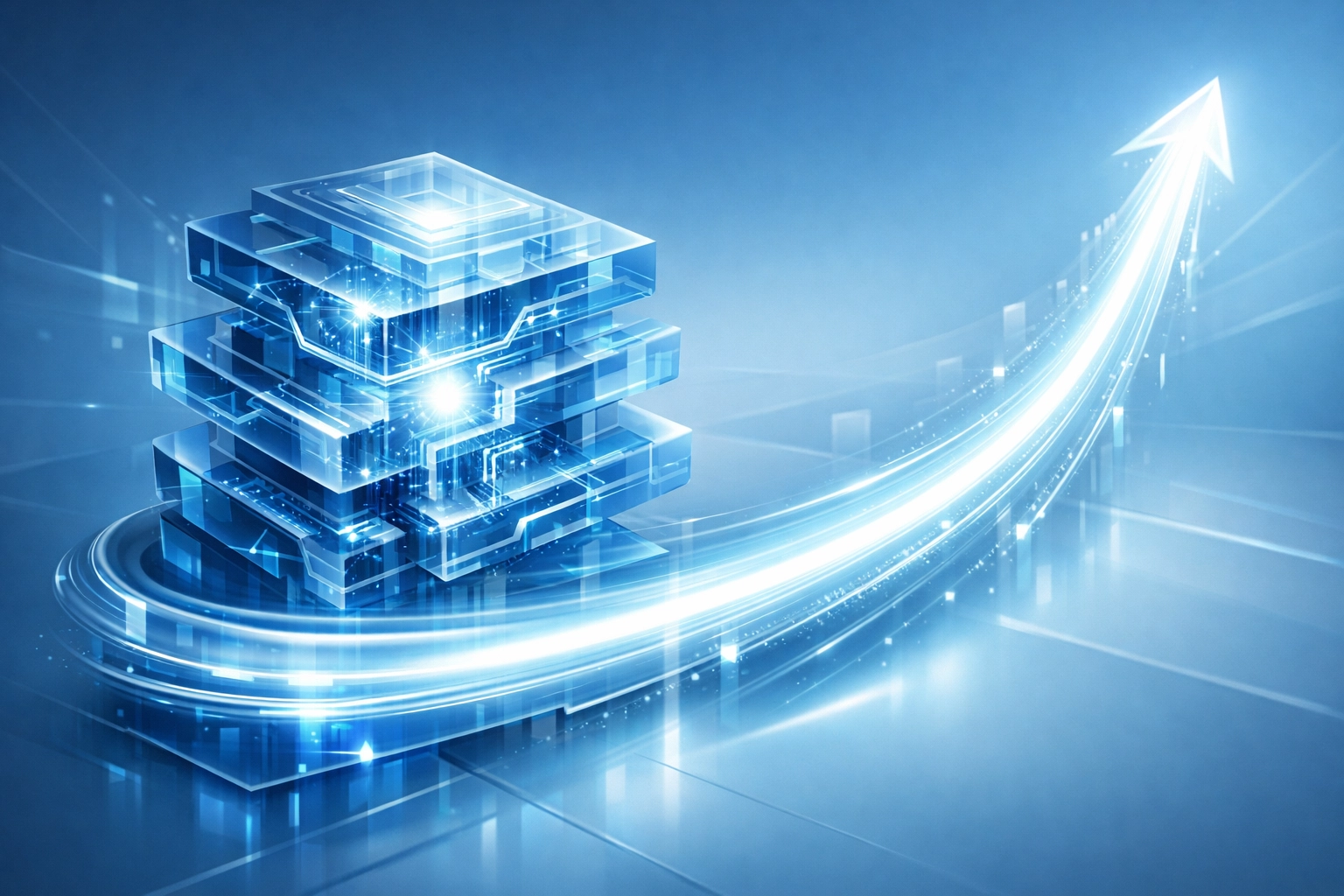 Futuristic automation engine representing AI-driven local SEO and scalable growth for service businesses.