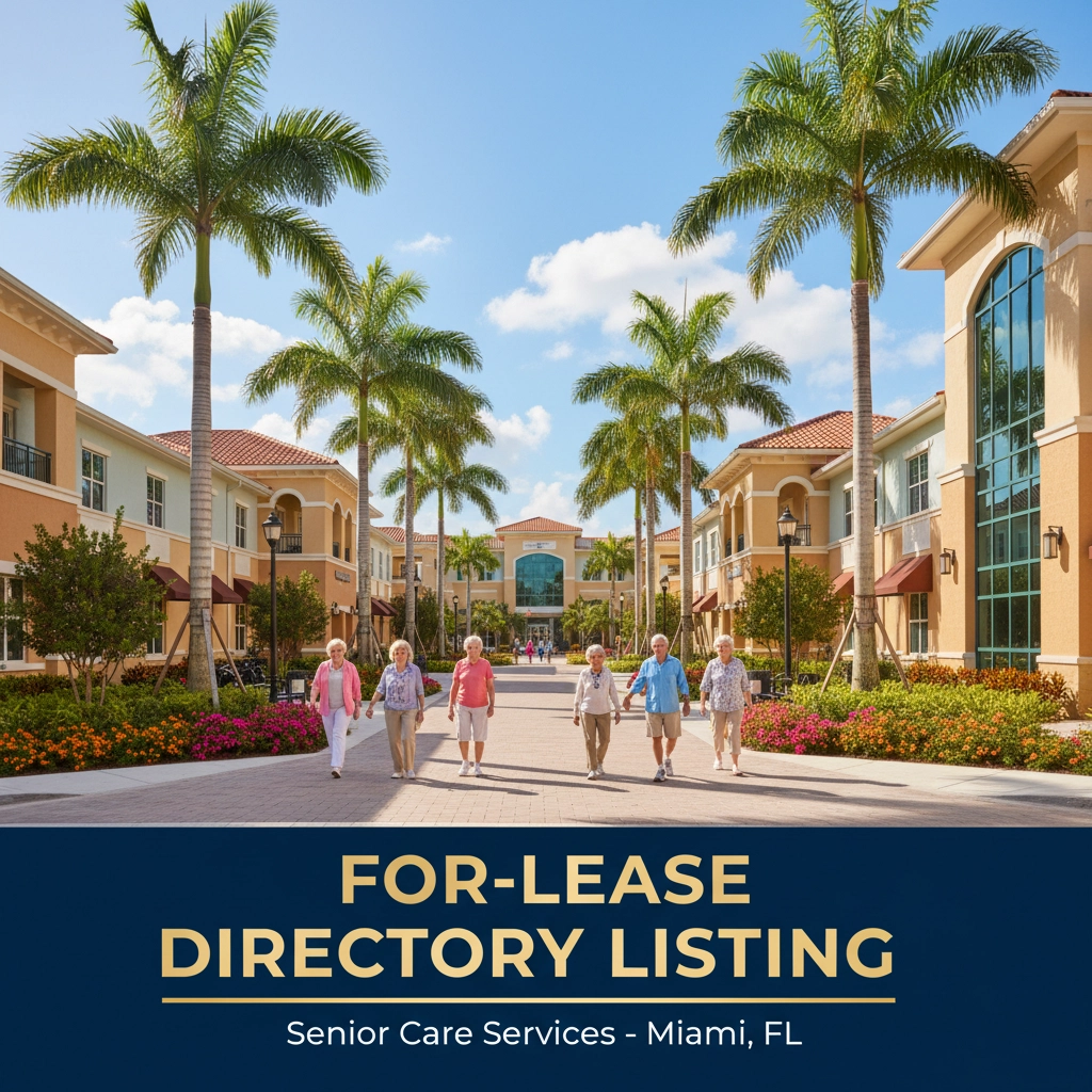 FOR-LEASE DIRECTORY LISTING – Senior Care Services – Miami, FL