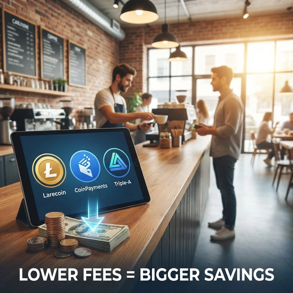 [HERO] Larecoin Vs CoinPayments Vs Triple-A: Which Crypto POS System Actually Saves Your Small Business Money?