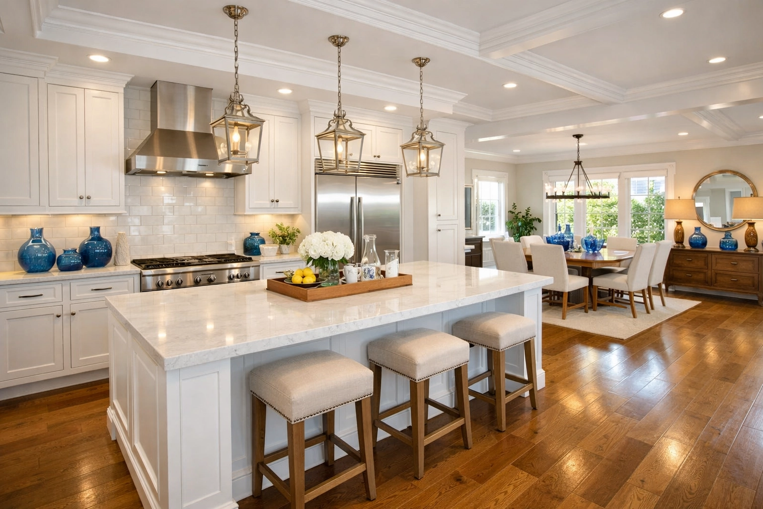 A sparkling, fresh start in a Winchester kitchen following a comprehensive professional deep cleaning service.