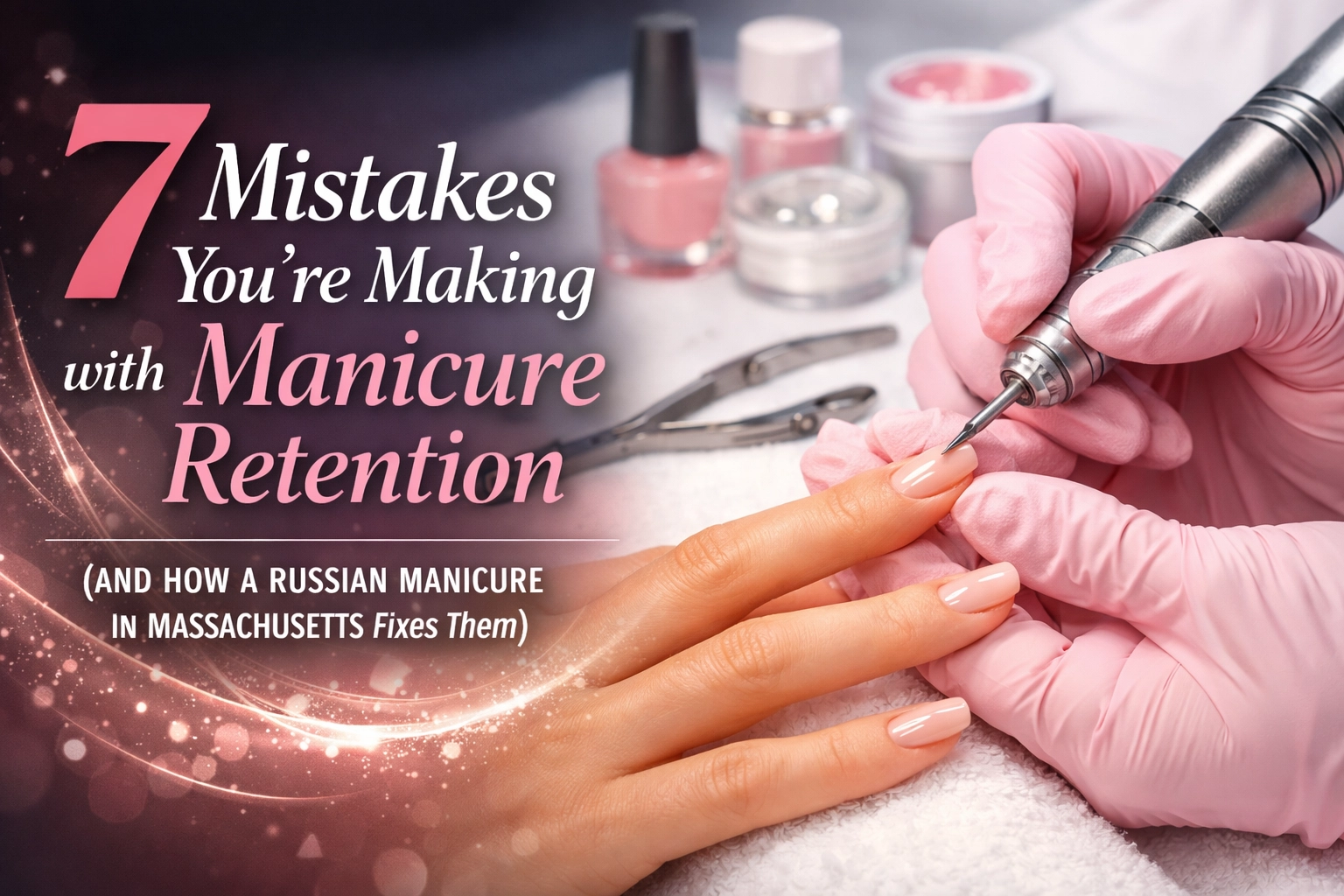 [HERO] 7 Mistakes You’re Making with Manicure Retention (And How a Russian Manicure in Massachusetts Fixes Them)