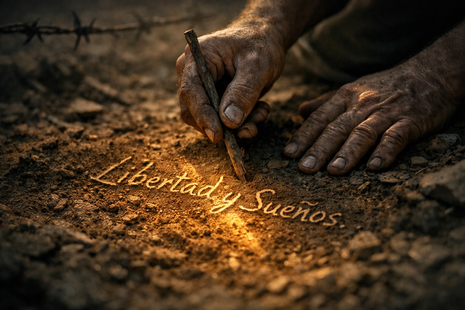 Poetry scratched in dirt as act of resistance in Cuban UMAP camp for gay men