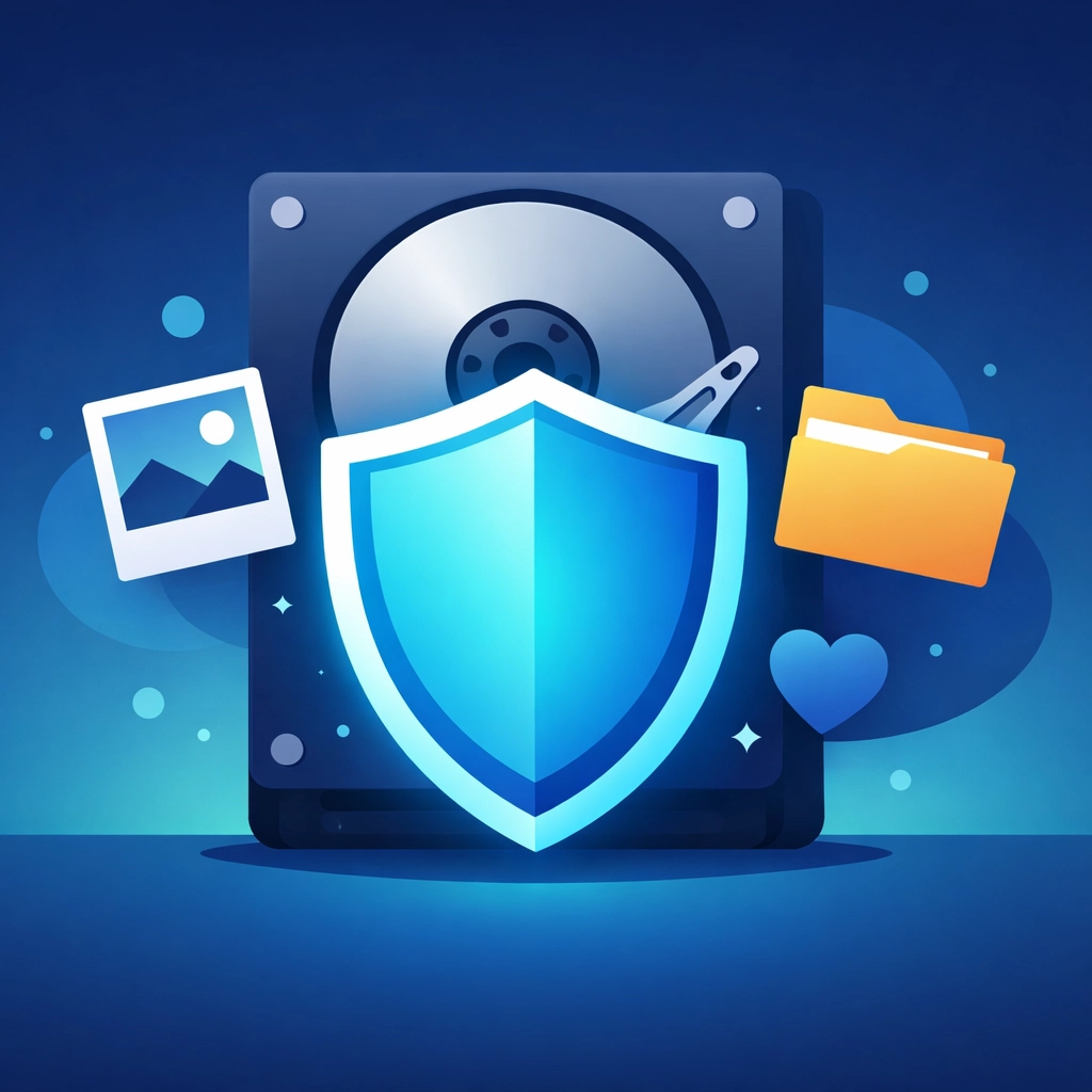 Digital shield protecting files and hard drive data during computer repair in Port Charlotte.