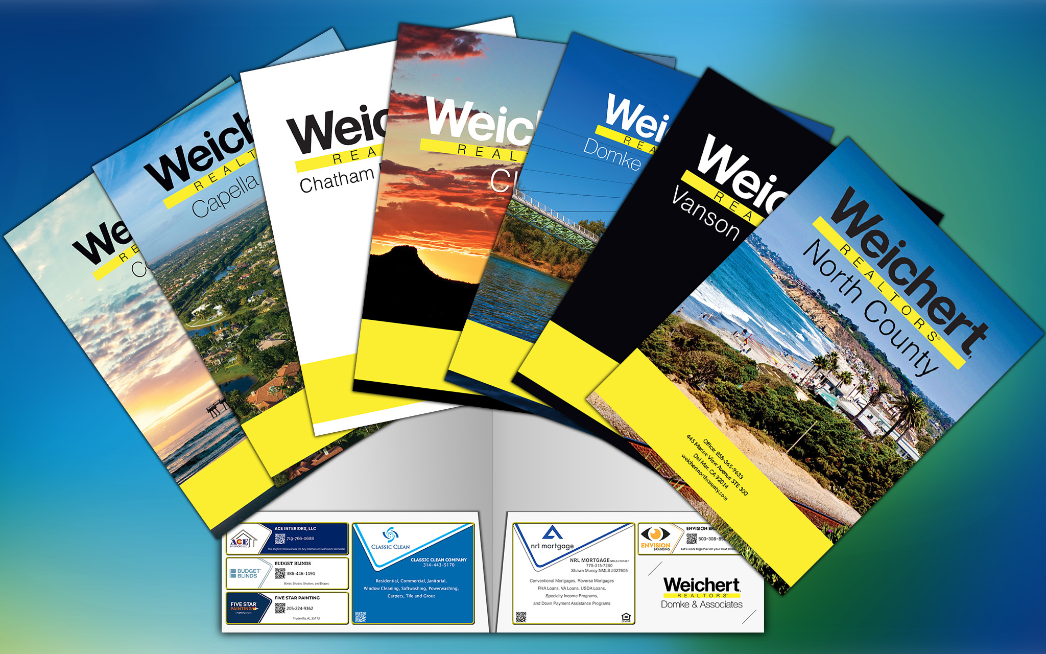 Free Custom Presentation Folders for Weichert Realtors Teams