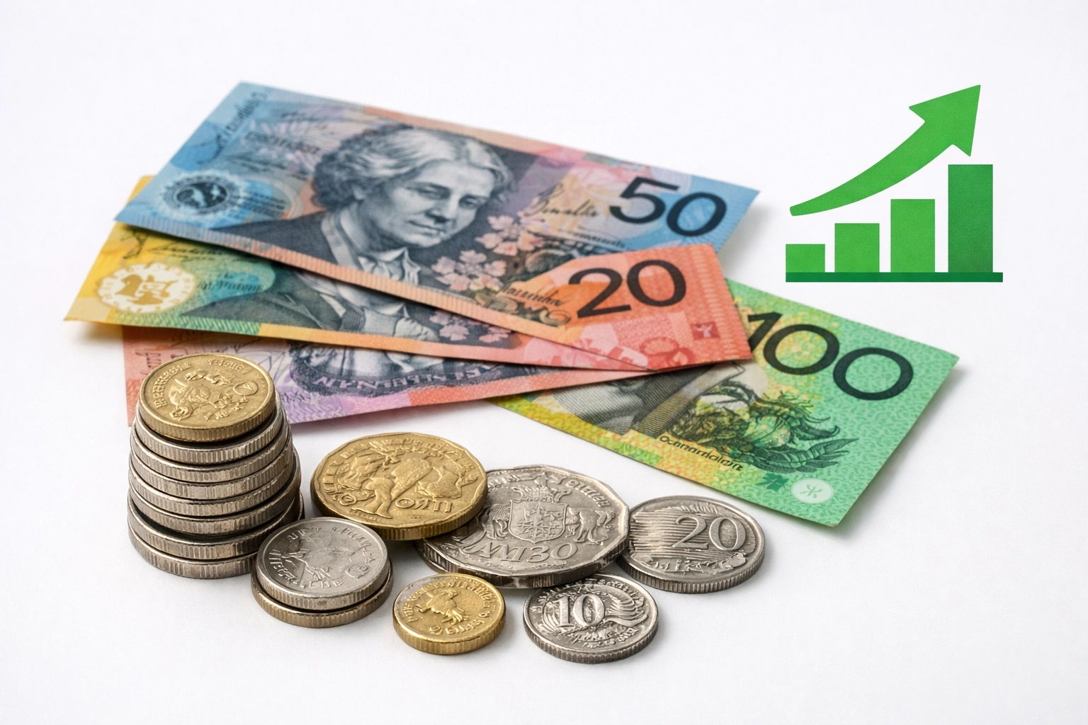 Australian currency showing financial savings from strategic home loan refinancing