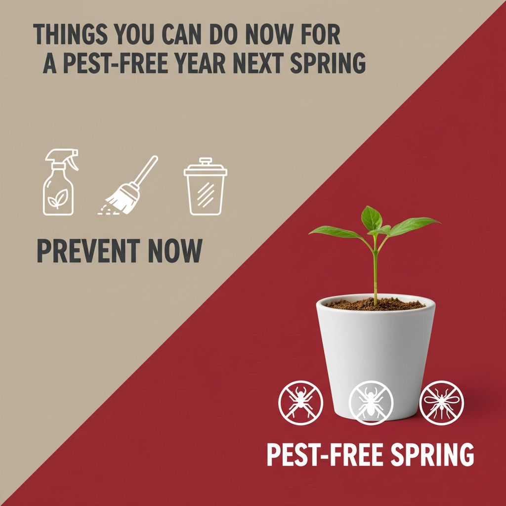Things You Can Do Now for a Pest-Free Year Next Spring
