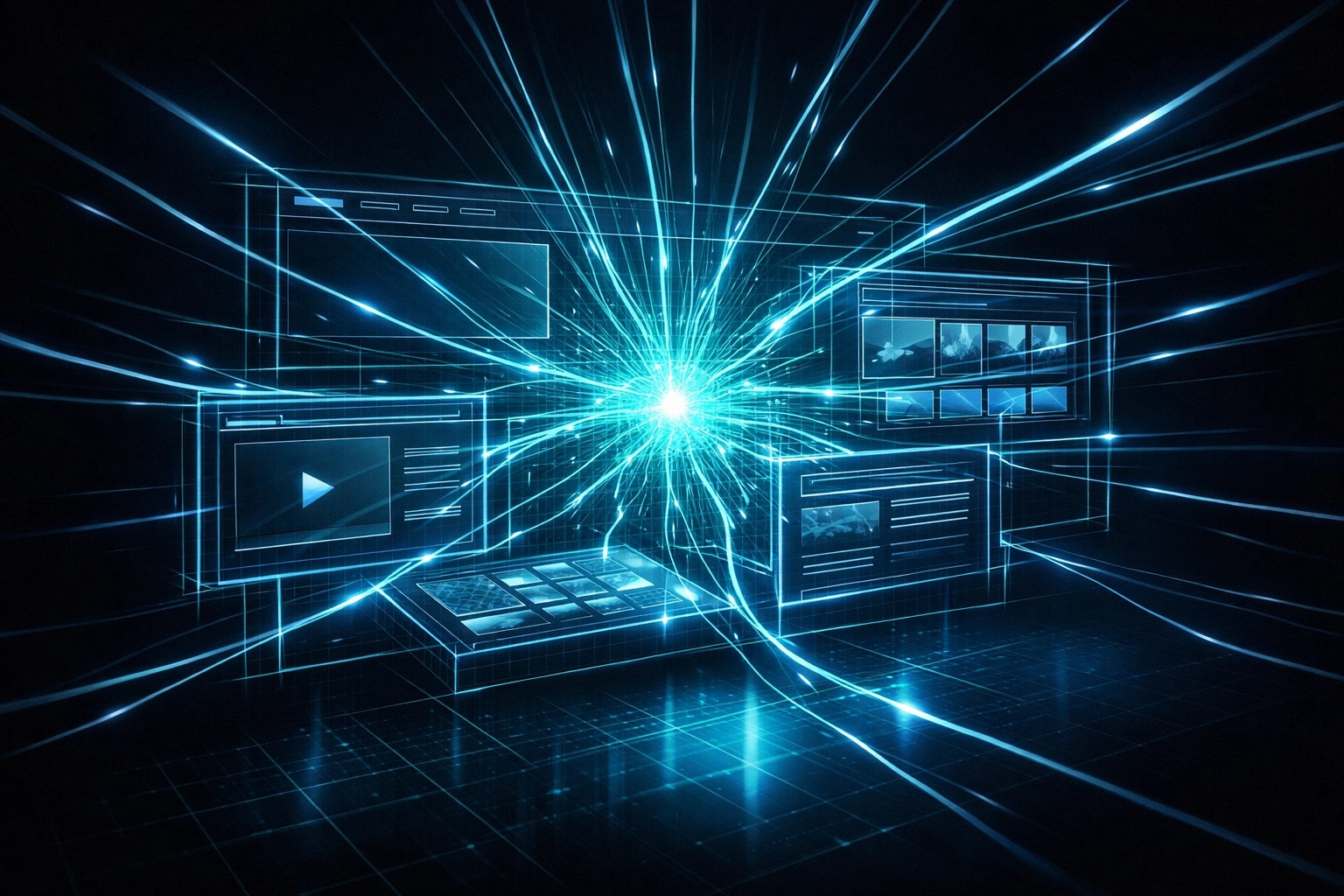 AI crawling a website to generate automated test suites