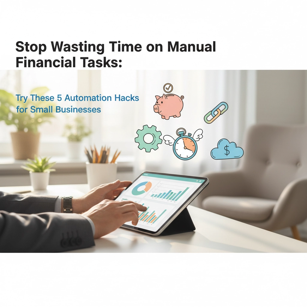 Stop Wasting Time on Manual Financial Tasks: Try These 5 Automation Hacks for Small Businesses