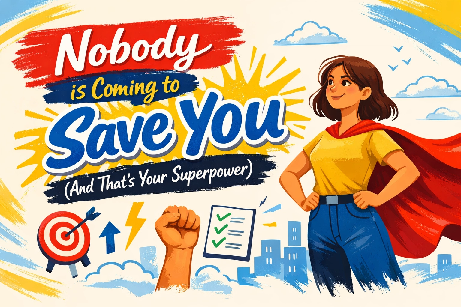 [HERO] Nobody is Coming to Save You (And That's Your Superpower)