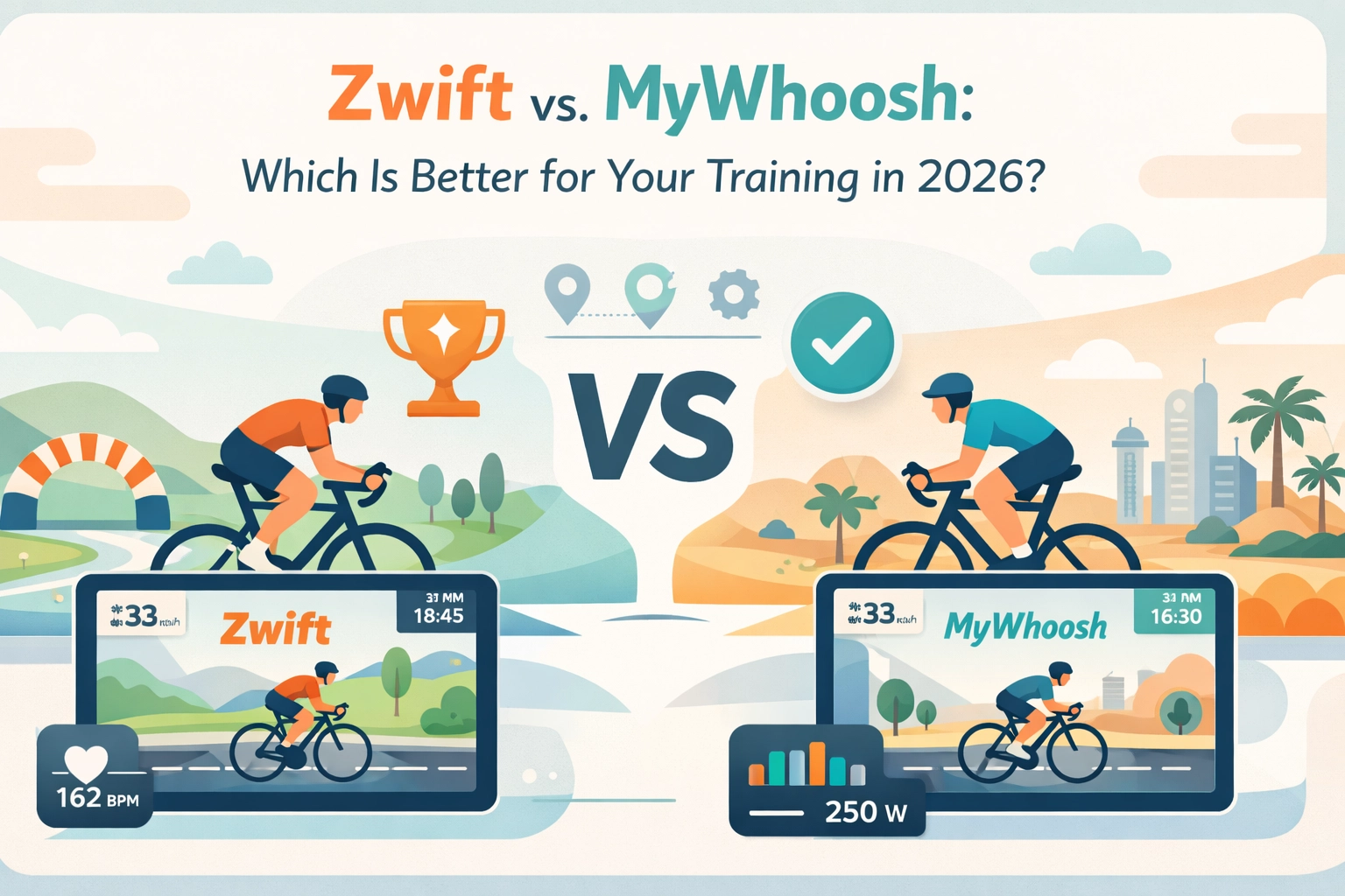 [HERO] Zwift vs. MyWhoosh: Which Is Better for Your Training in 2026?