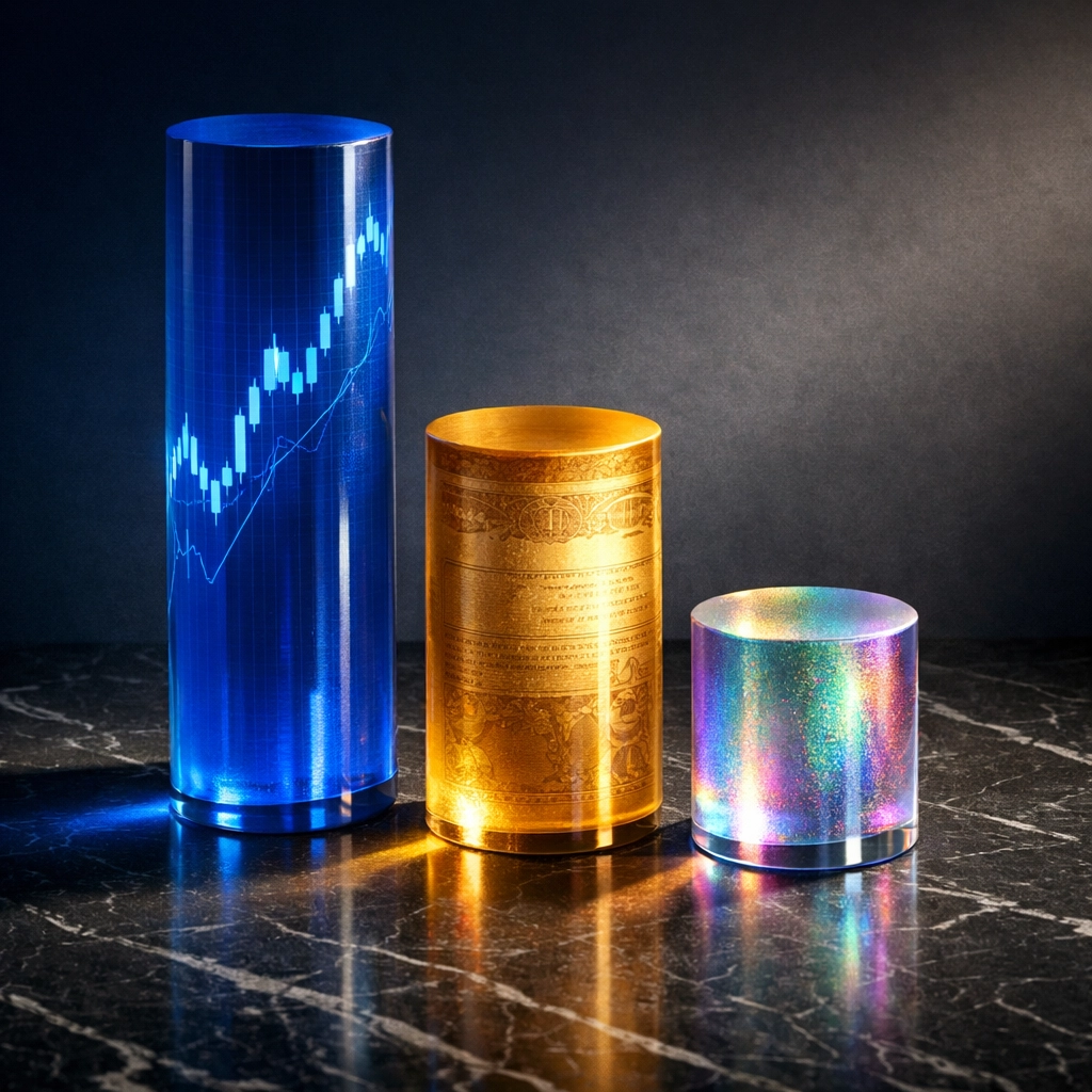 40/30/30 portfolio allocation showing 40% equities, 30% fixed income, and 30% alternative investments