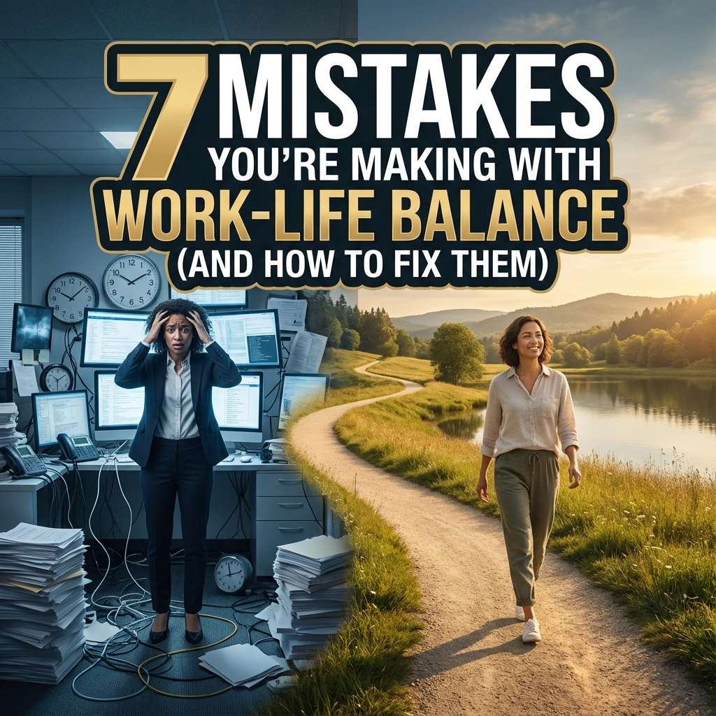 7 Mistakes You're Making with Work-Life Balance (and How to Fix Them)