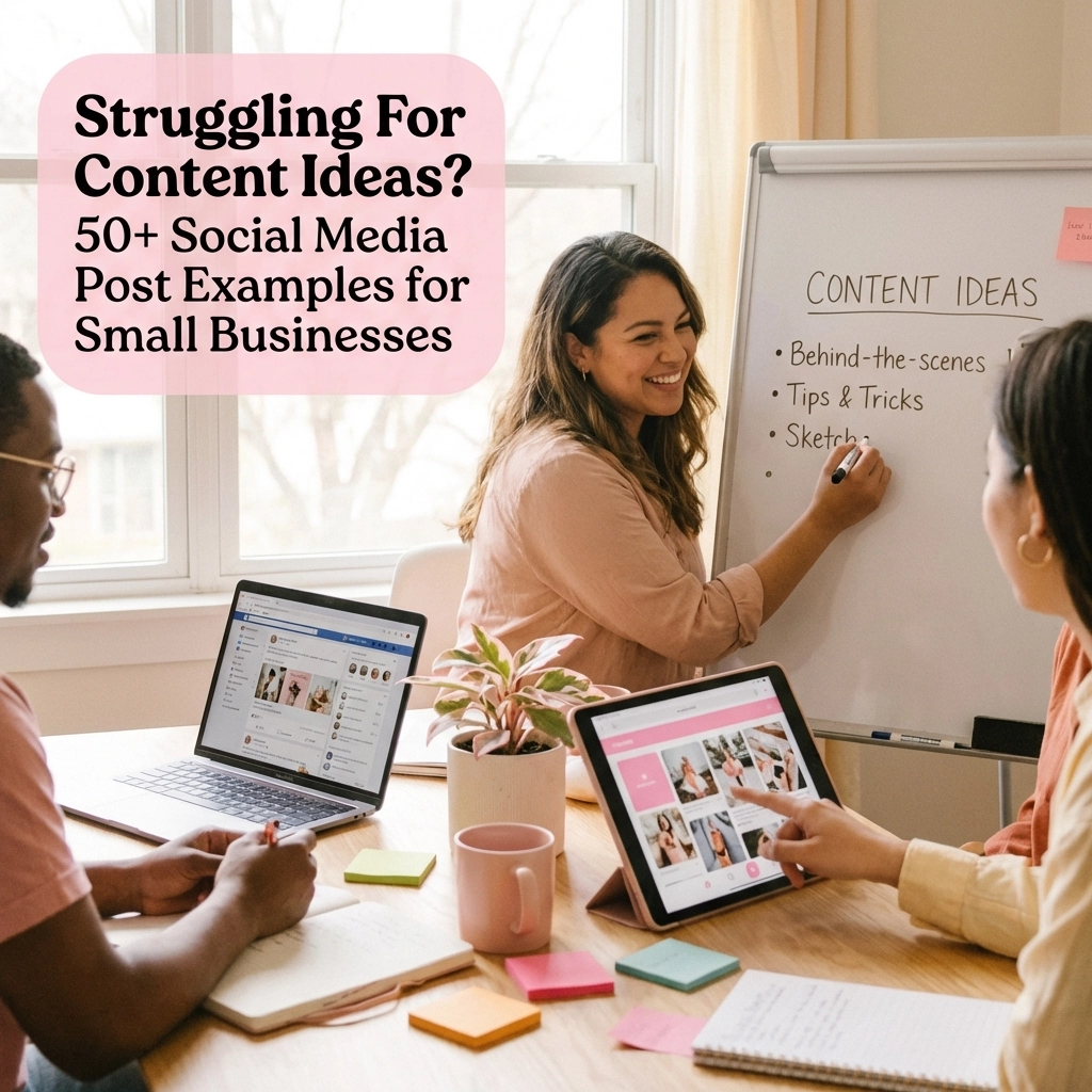 Struggling For Content Ideas? 50+ Social Media Post Examples for Small Businesses