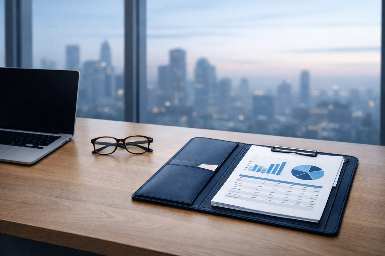 Professional desk with financial documents prepared for tax settlement in Vietnam.