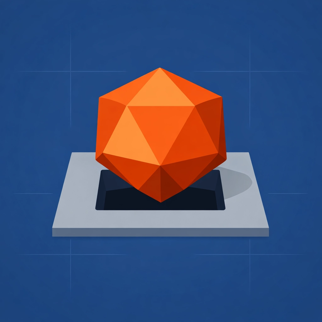 Illustration showing the friction between custom business needs and rigid off-the-shelf software tools.