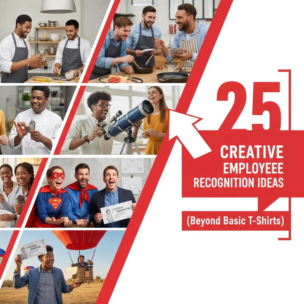 25 Creative Employee Recognition Ideas You've Never Thought Of (Beyond Basic T-Shirts)