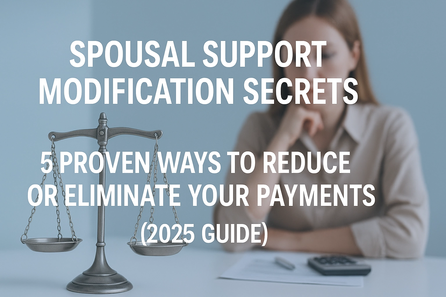 Spousal Support Modification Secrets: 5 Proven Ways to Reduce or Eliminate Your Payments (2025 Guide)