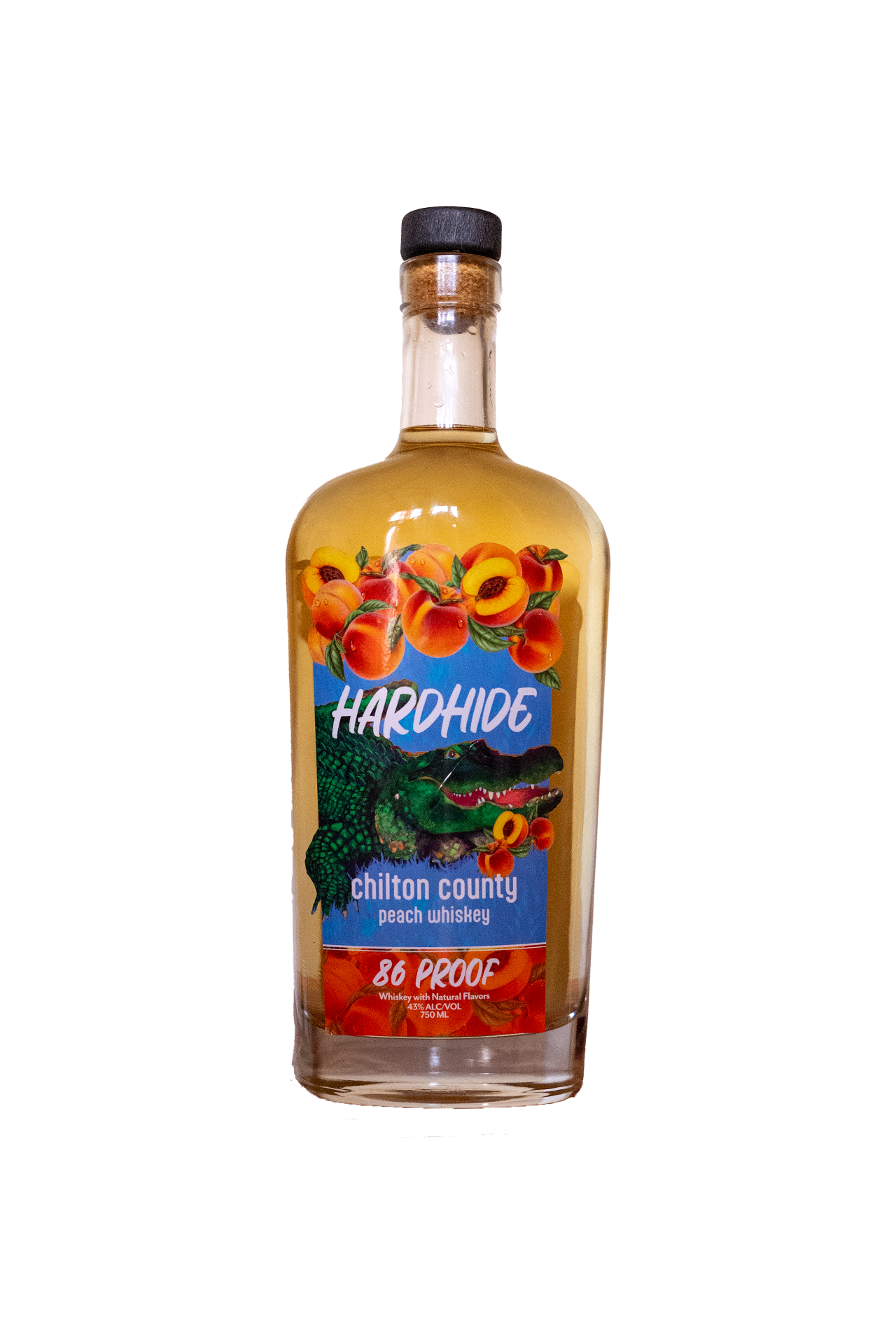 Official Hardhide Peach Whiskey photo.