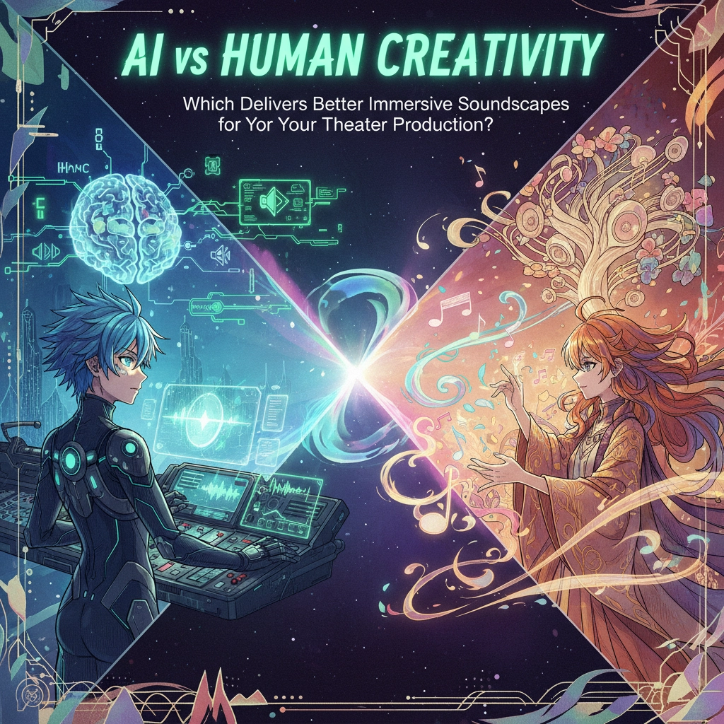 AI vs Human Creativity: Which Delivers Better Immersive Soundscapes for Your Theater Production?