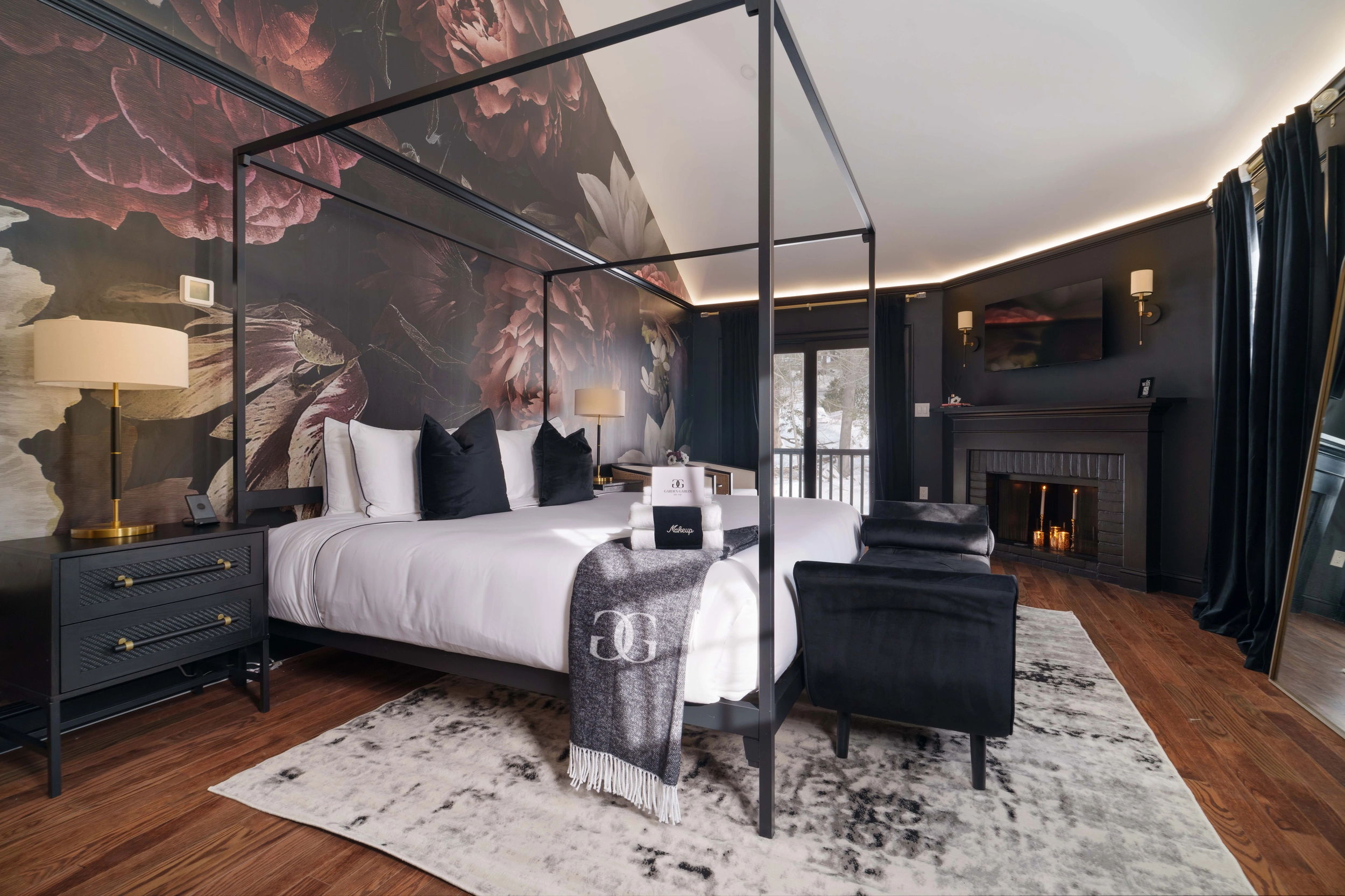 Peony Suite elegant guest room