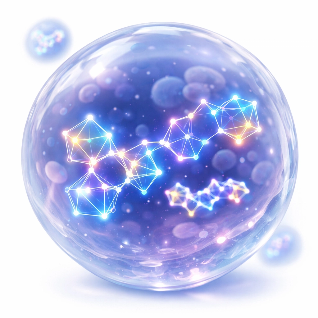 NAD+ molecules inside human cells showing cellular energy production and longevity pathways