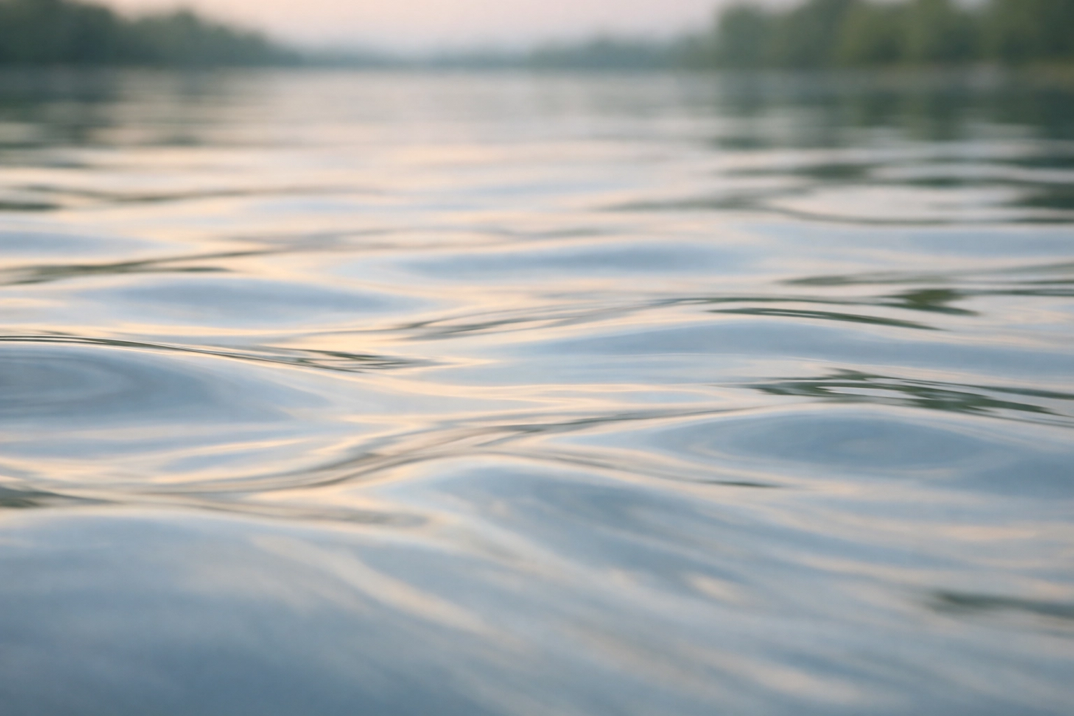 Calm water ripples representing relief from feeling anxious for no reason during perimenopause.