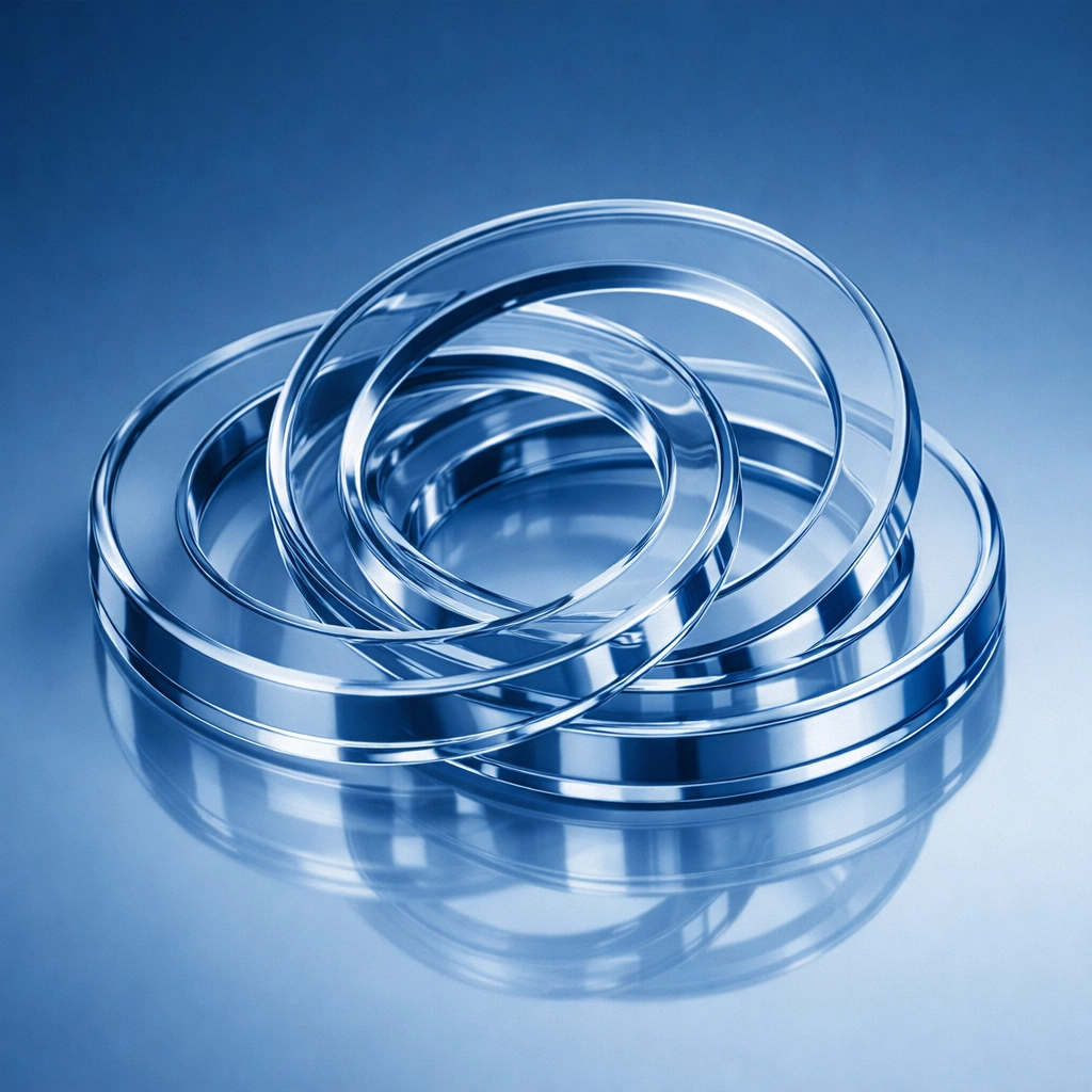 Interlocking blue rings symbolising business stability and recurring fees essential for a successful practice sale.