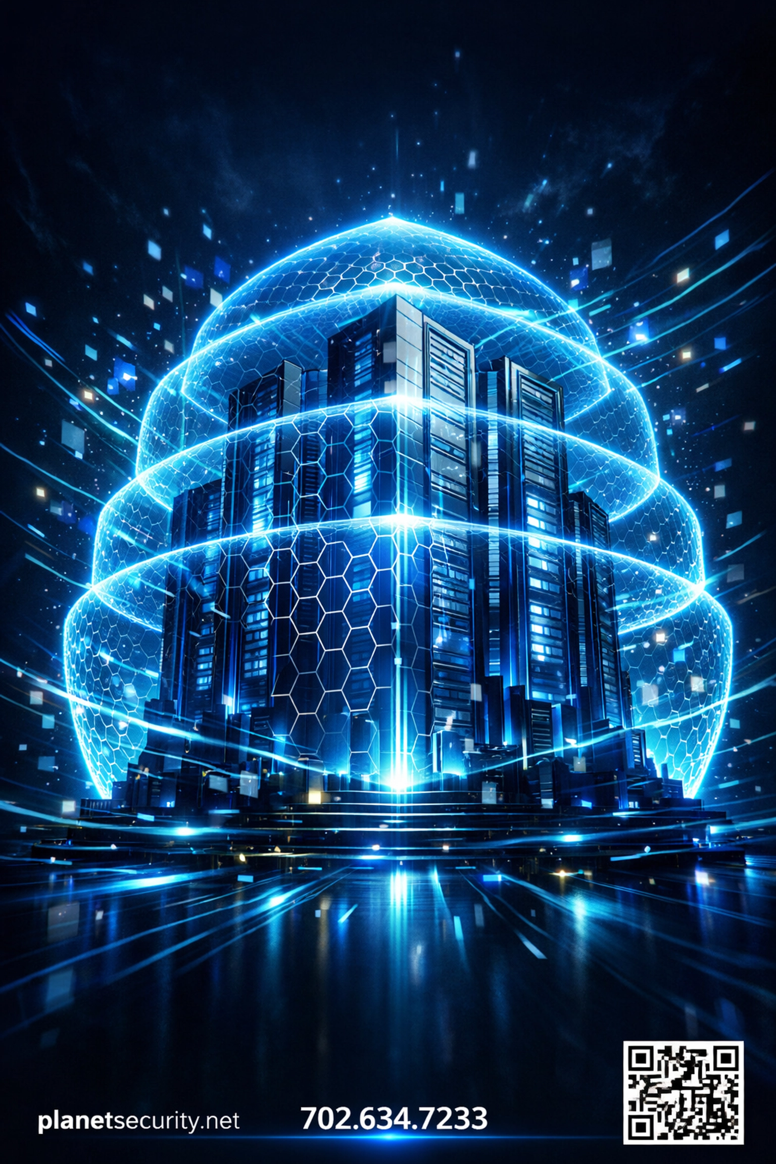 Futuristic digital fortress representing the unbreakable security of the CPE Level 2 protected enclave for defense suppliers.