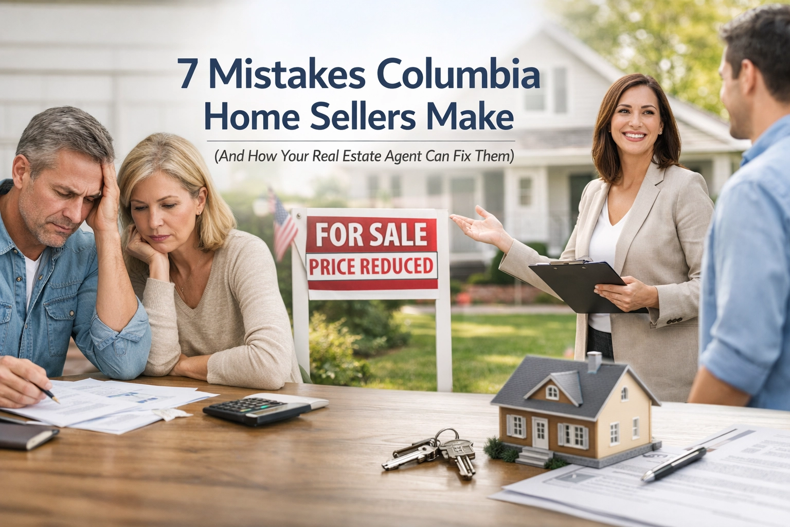 [HERO] 7 Mistakes Columbia Home Sellers Make (And How Your Real Estate Agent Can Fix Them)