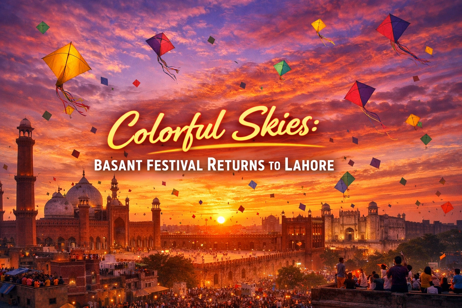 [HERO] Colorful Skies: Basant Festival Returns to Lahore