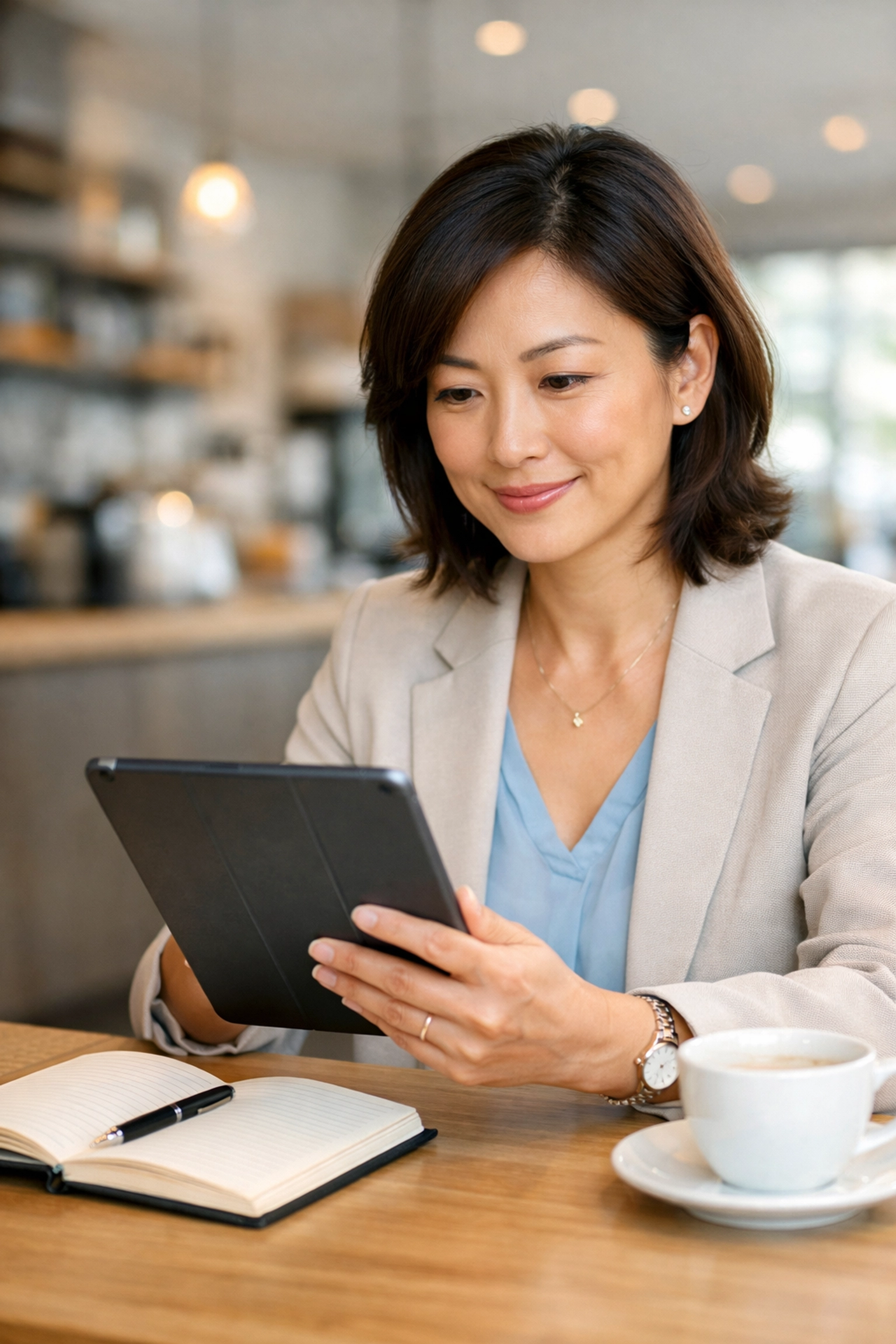 Entrepreneur comparing HSA-eligible health insurance plans for small business tax savings