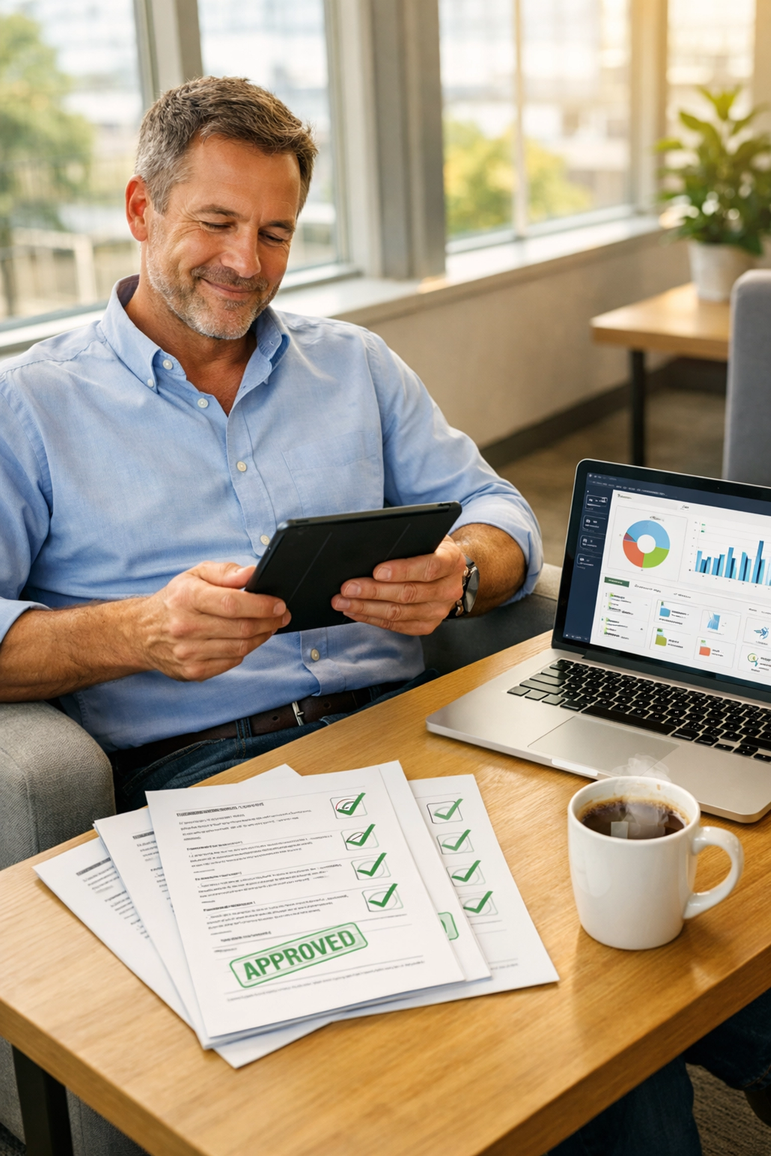 IT manager using automated ServiceNow ITAM governance reports for license management