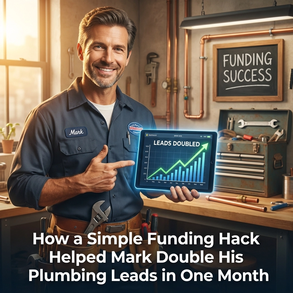How a Simple Funding Hack Helped Mark Double His Plumbing Leads in One Month